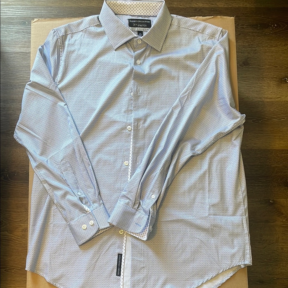 Blue Dress Shirt Long Sleeve